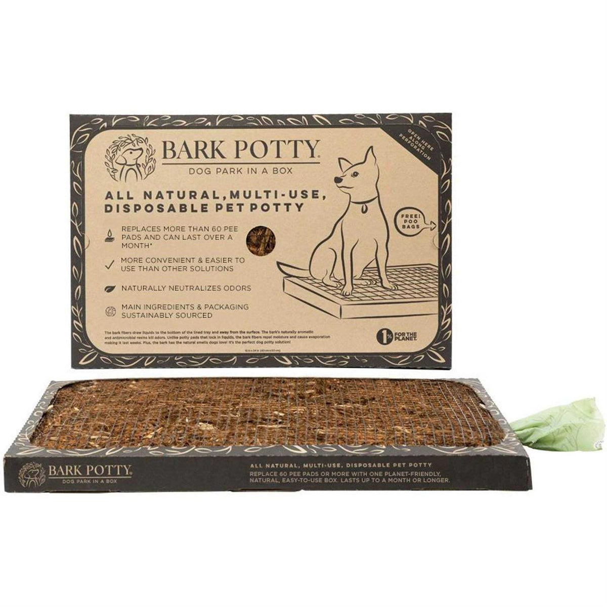 Natural Disposable Dog Potty Pad F3172