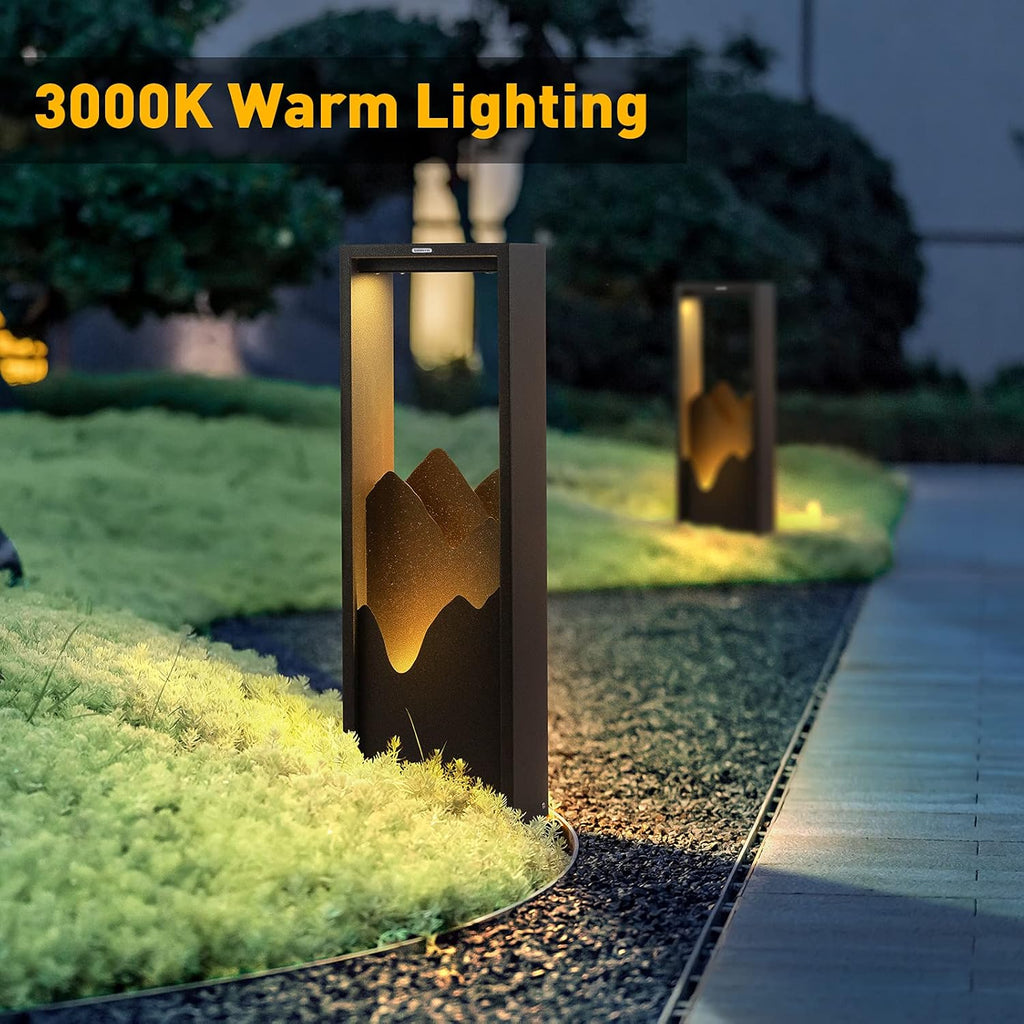 Stainless Steel 26 Inches LED Outdoor Bollard Light H1456