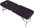 Black Massage Table Couch Cover with Face Hole I805367