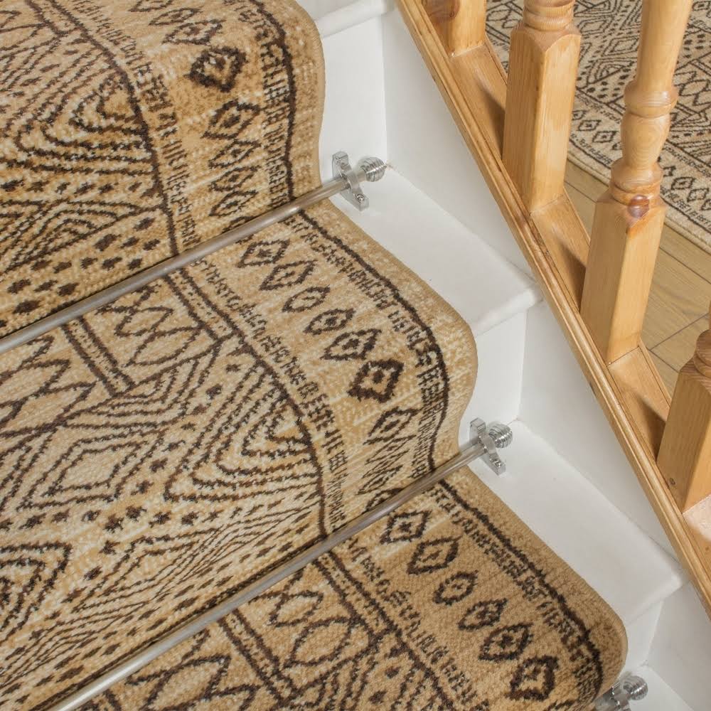 Afrikans Berber Stair Carpet Runner 17 foot S80887