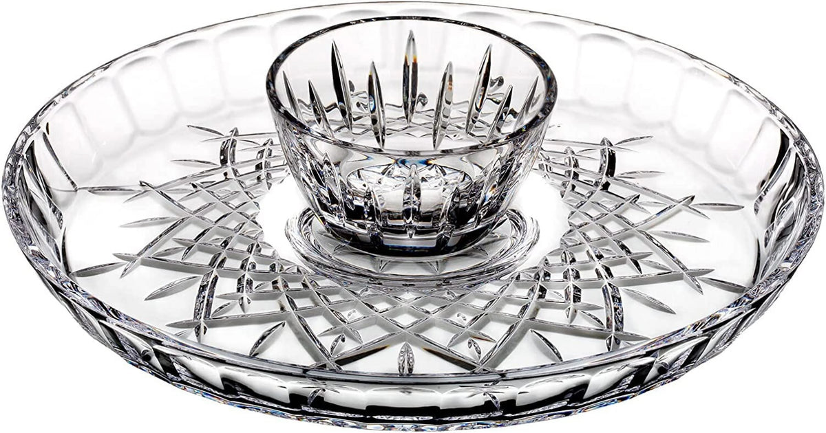 Clear Crystalline Chip & Dip Bowl M882473
