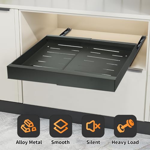 Gray Expandable Heavy Duty Slide Out Drawers C89911