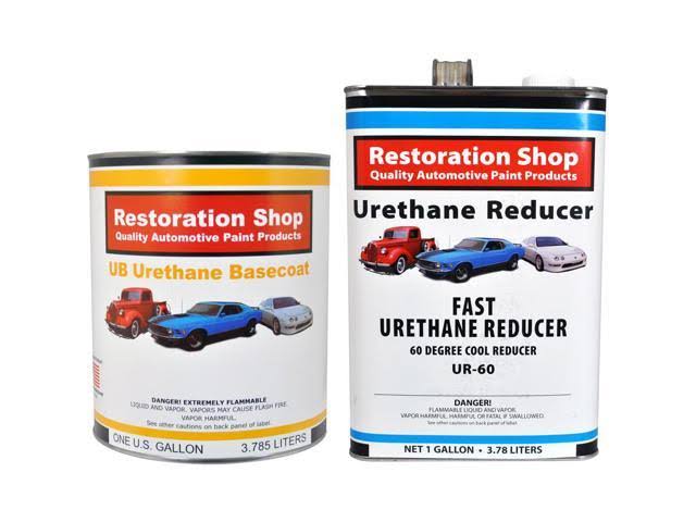 Electric Yellow Gallon Urethane Basecoat Clearcoat Car Paint Kit T435
