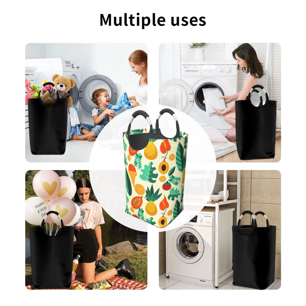 Collapsible Laundry Basket with Handles G35806