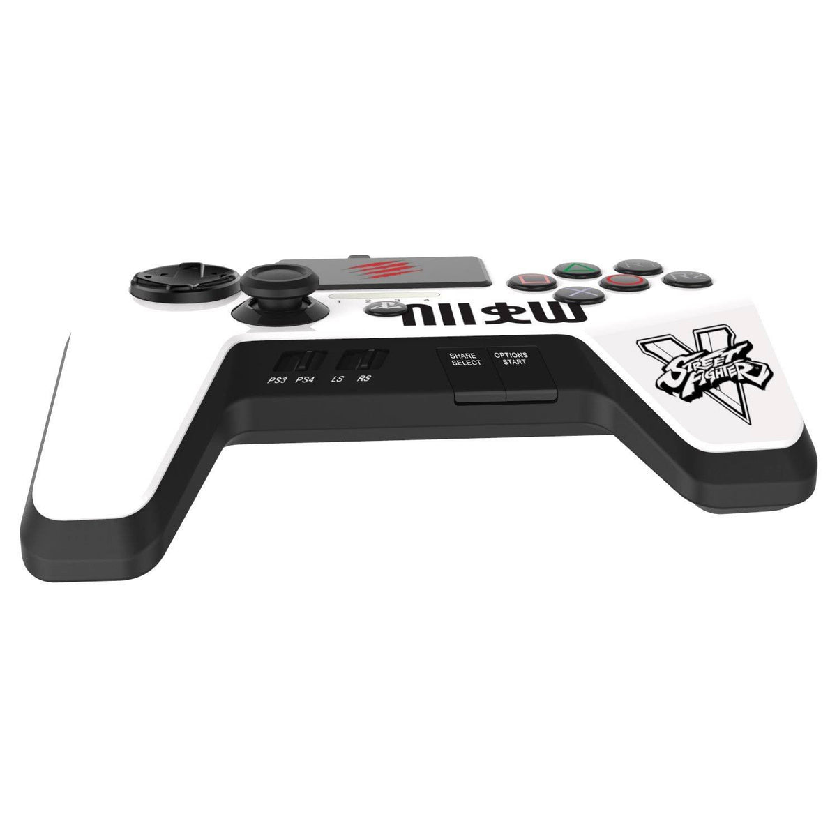 White Fightpad Pro for Playstation 4 W9703