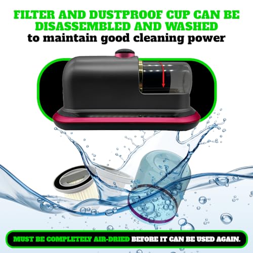 Cordless Mattress Vacuum Cleaner (Brilliant Red) P8674