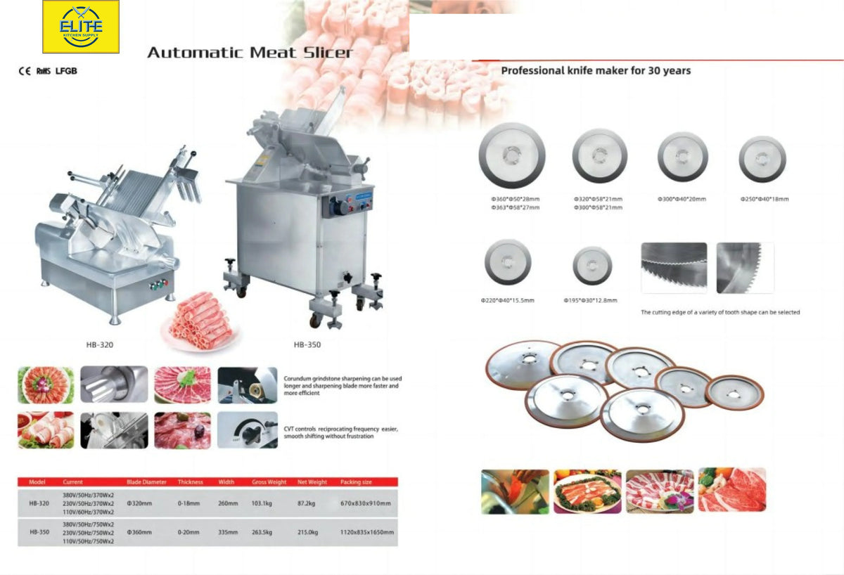 Automatic Commercial Meat Slicer W32983