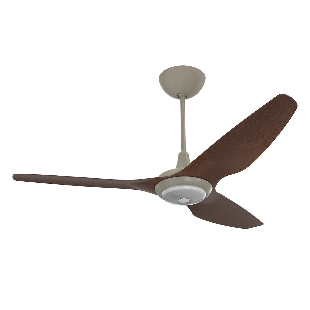 60 Ceiling Fan with Cocoa Aluminum Blades and Satin Nickel Finish U1523