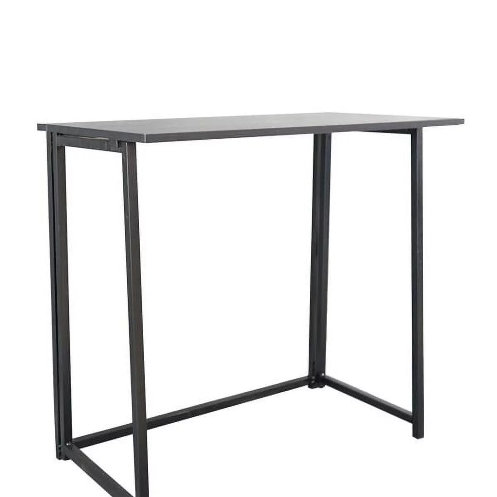 Black Collapsible Computer Desk B726