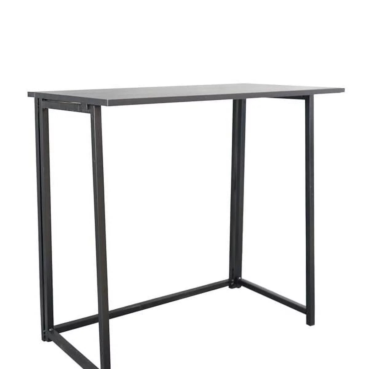 Black Collapsible Computer Desk B726