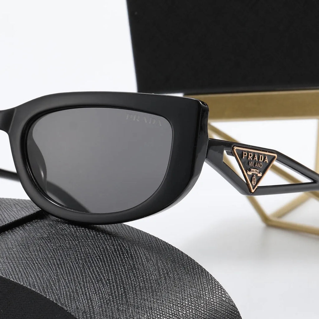 Letter Printing Polarizer Sunglasses S75439