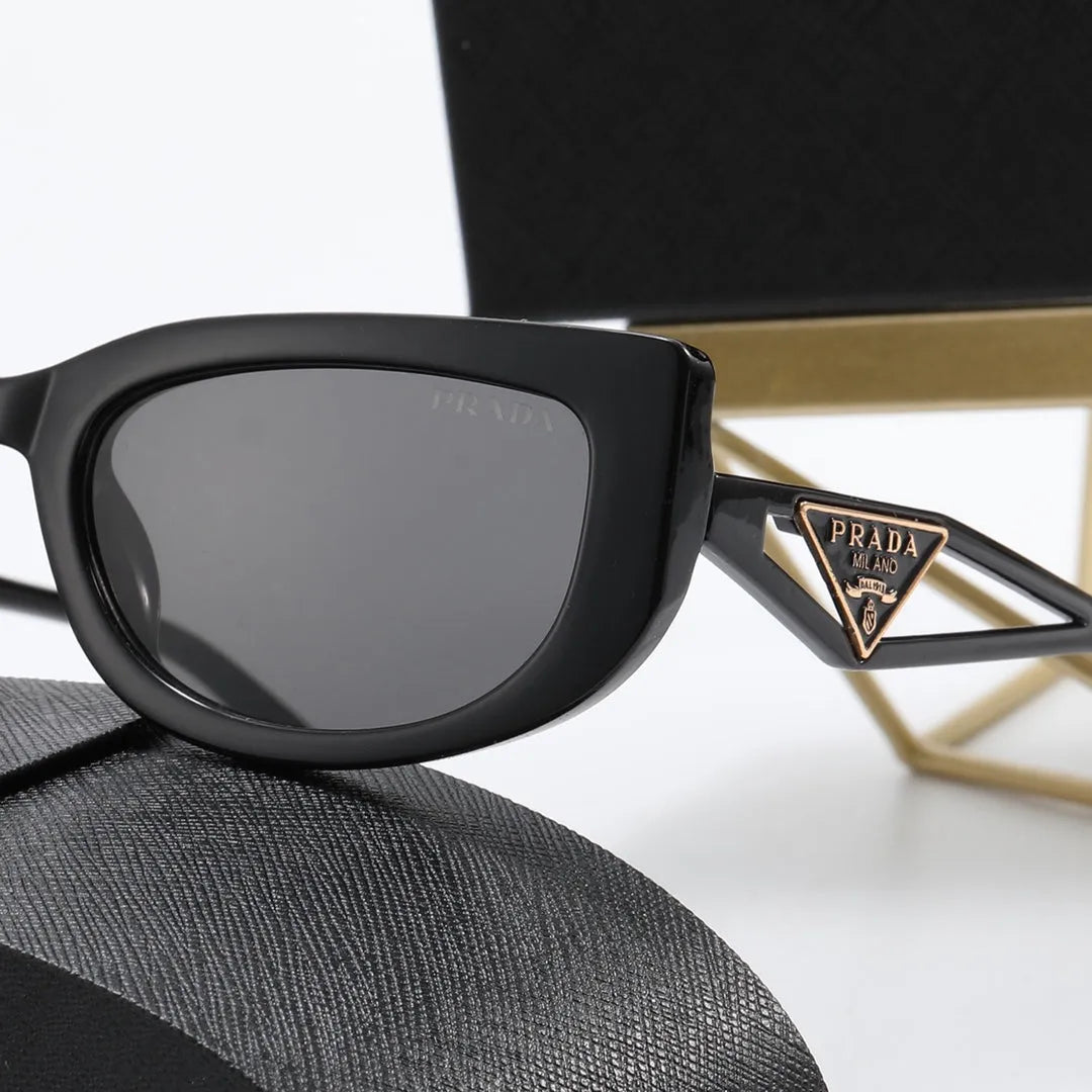 Letter Printing Polarizer Sunglasses S75439