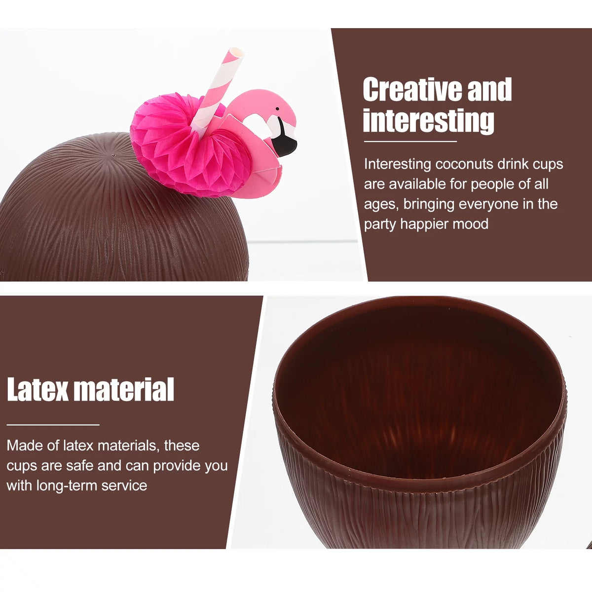Hawaiian Tiki Cocktail Cups O303
