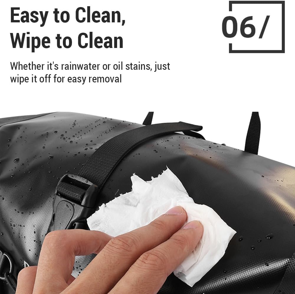 32L Waterproof Bike Pannier Bag I62944