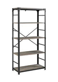 Grey Wash 4 Shelf Bookshelf E334029