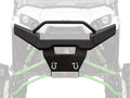 Wrinkle Black Steel Front Bumper with Tow Hooks V184