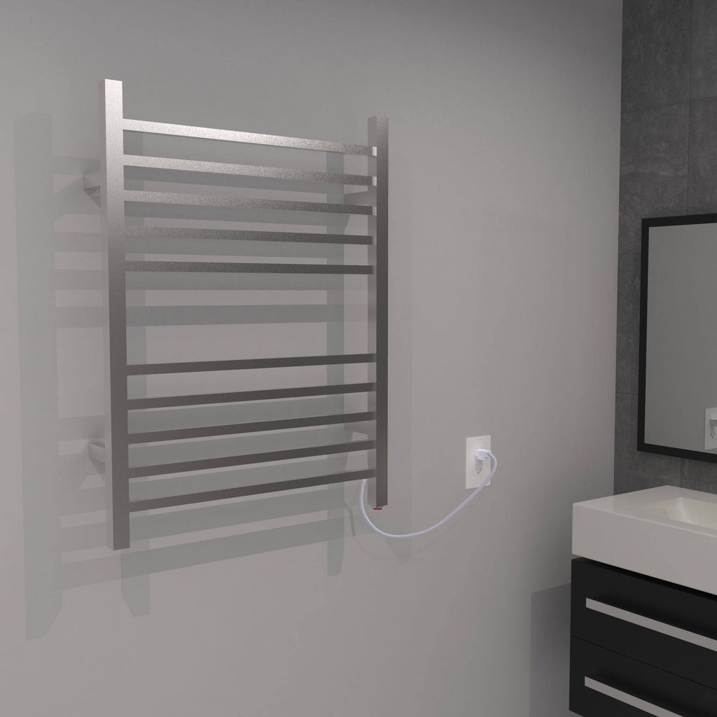 Brushed Stainless Towel Warmer G293
