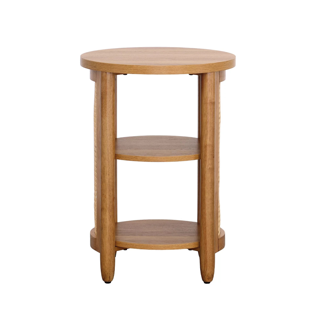 Side Table, Light Honey Finish Z919368