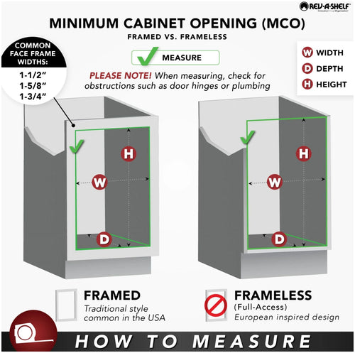 12-1/4" Counter Mount Trash/Ice Container - Stainless M780