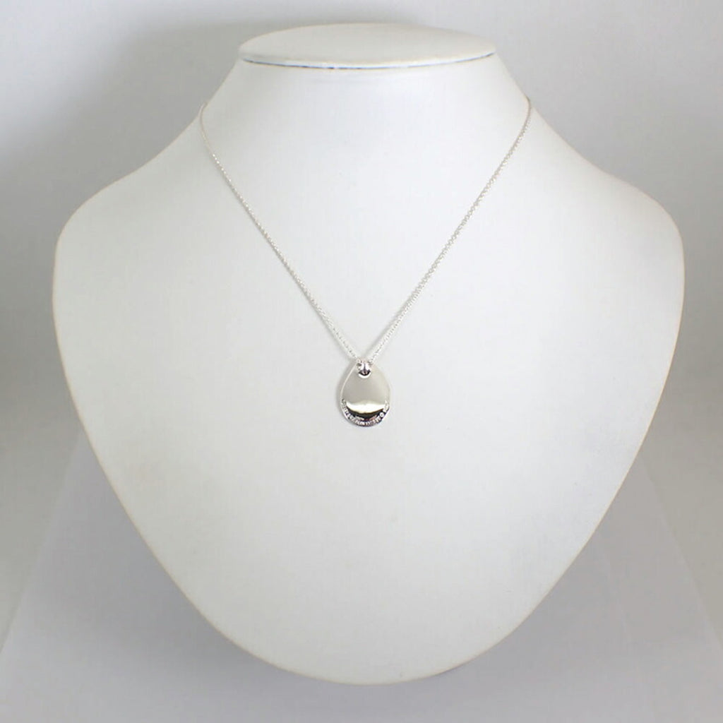 925 Madonna Pendant Necklace H8768