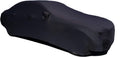 Black Stretch Satin Indoor Car Cover A8122