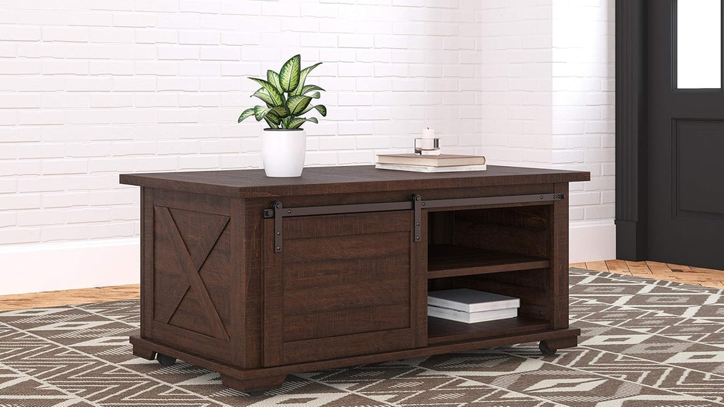Brown Cocktail Table Z339