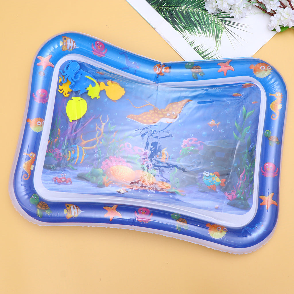 Inflatable Crawling Cushion Water Play Mat (Blue) T42047