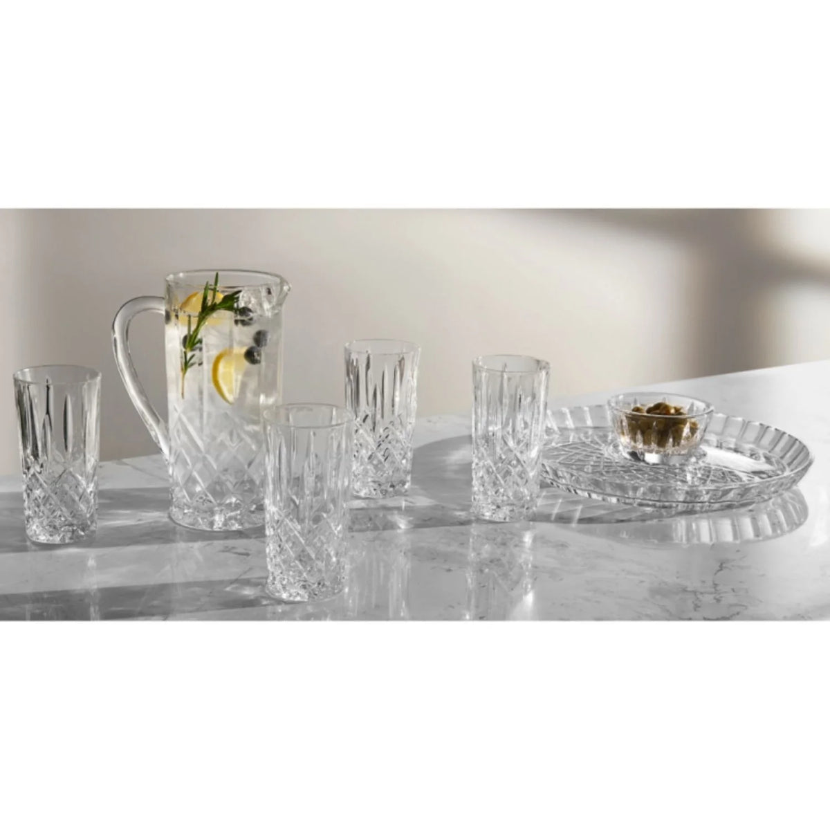 Clear Crystalline Chip & Dip Bowl M882473