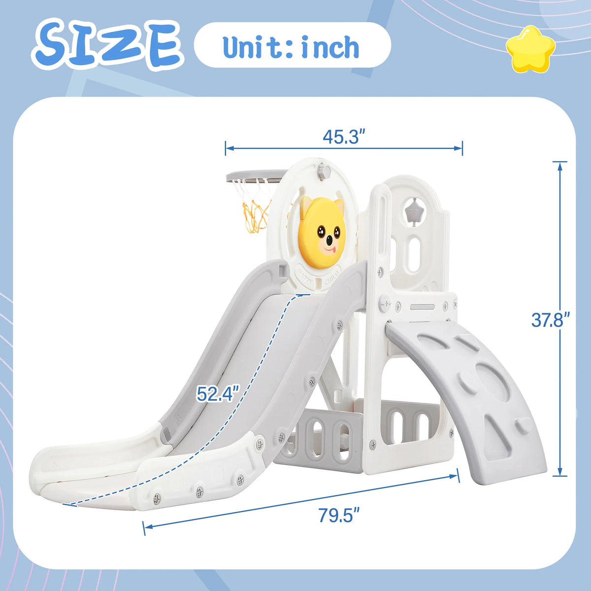Toddler Climber and Slide Set Y340967