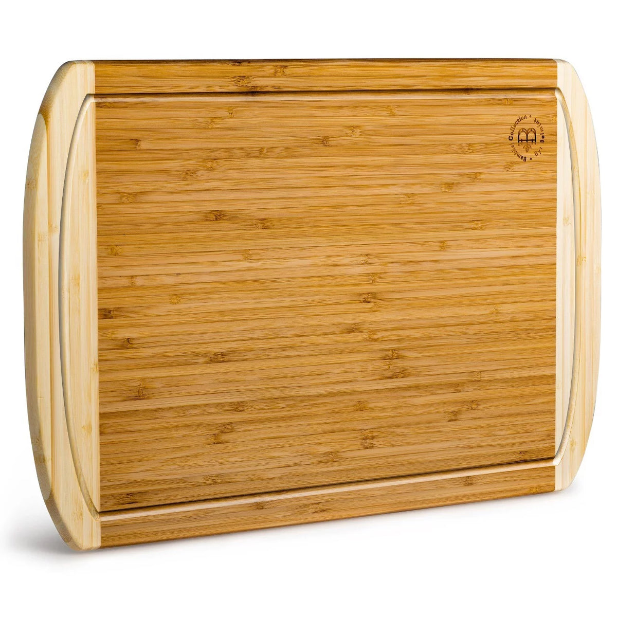 Extra Large Bamboo Cutting Board with Juice Grooves E9376