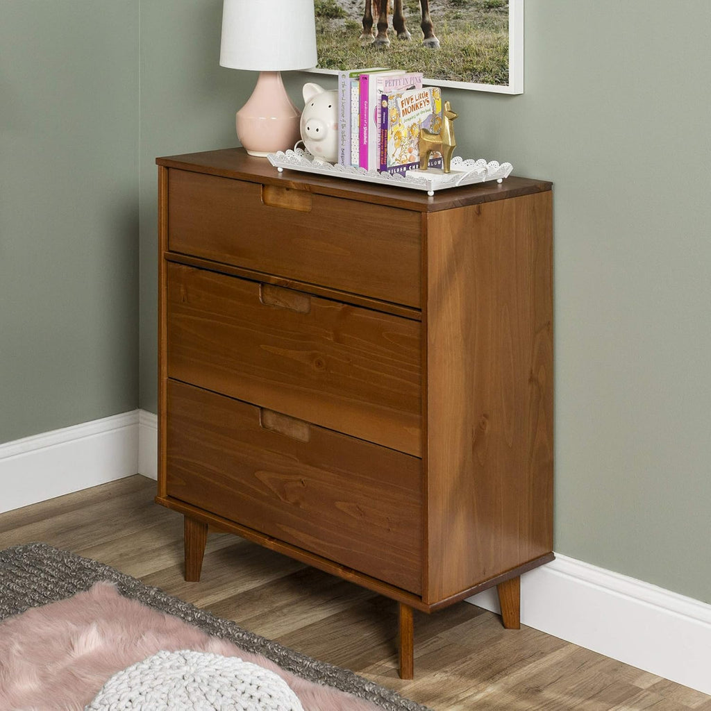 3 Drawer Wood Dresser X55439