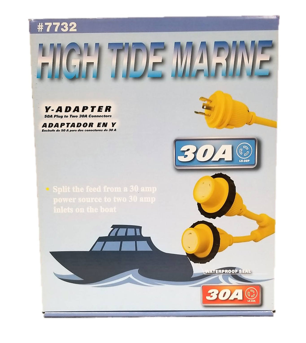 30 Amp Male to (2) 30 Amp Female Shore Power Y-Splitter U903710