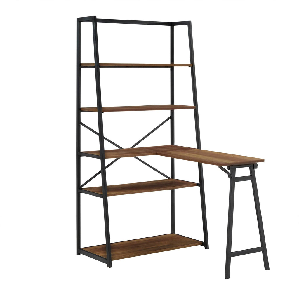 Folding Desk with Bookcase Z6103