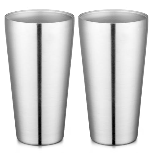 16 oz 4 Pack Stainless Steel Tumbler F7540