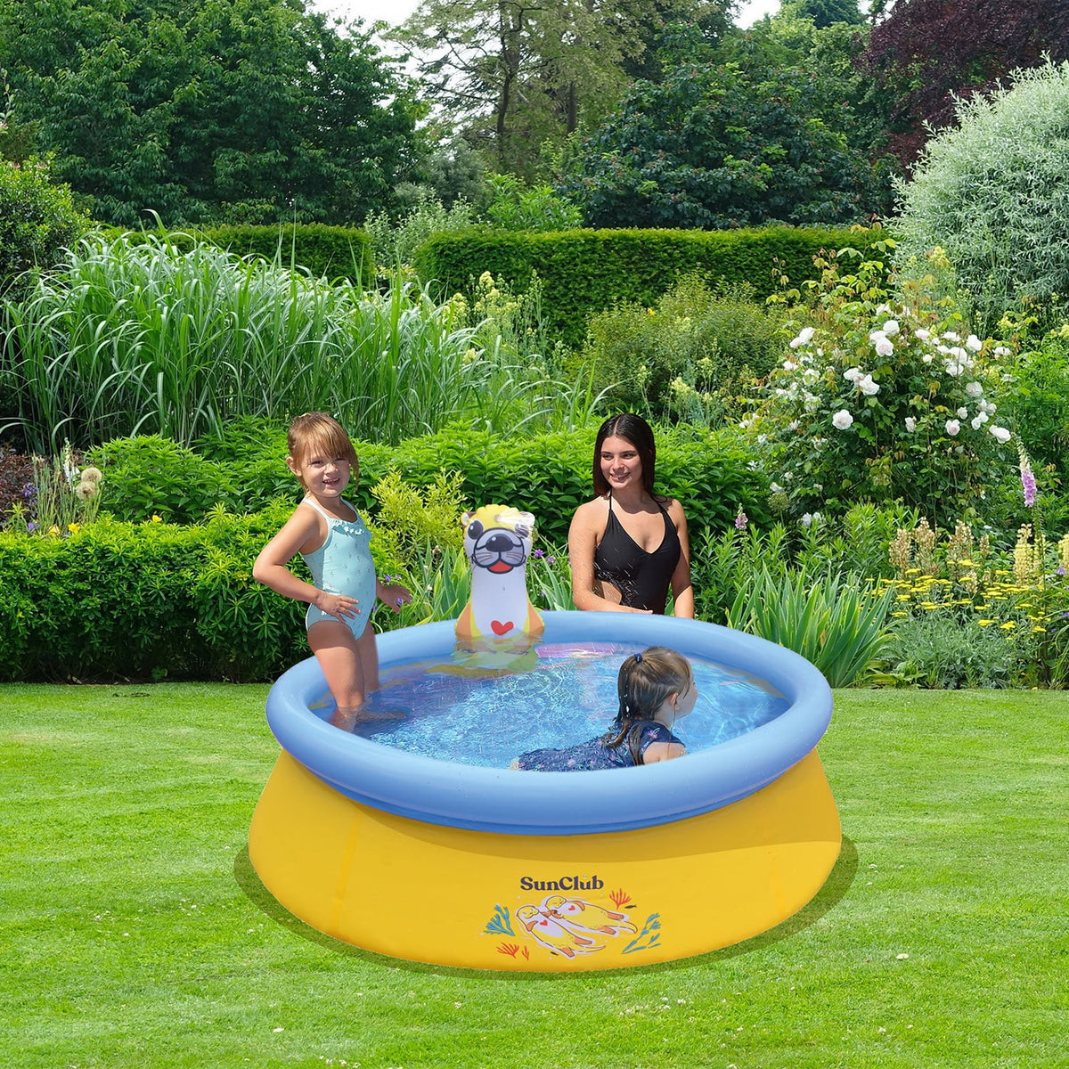 Inflatable Above Ground Kids Swimming Pool O410