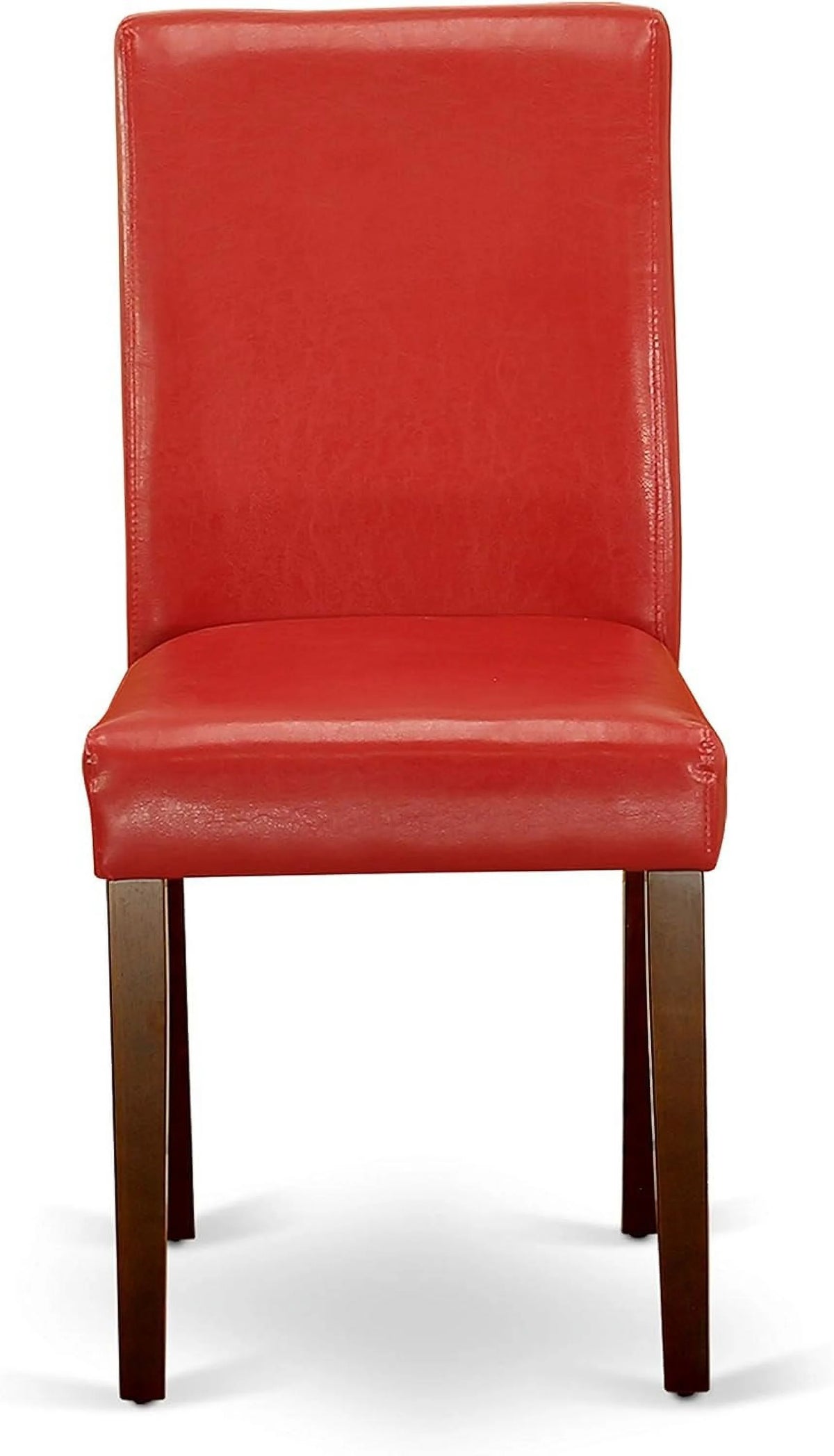 3 Piece Dinette Set with Round Table and 2 Faux Leather Chairs T119815