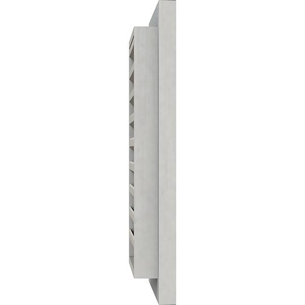 Primed Functional Rough Saw Vertical Gable Vent C620892