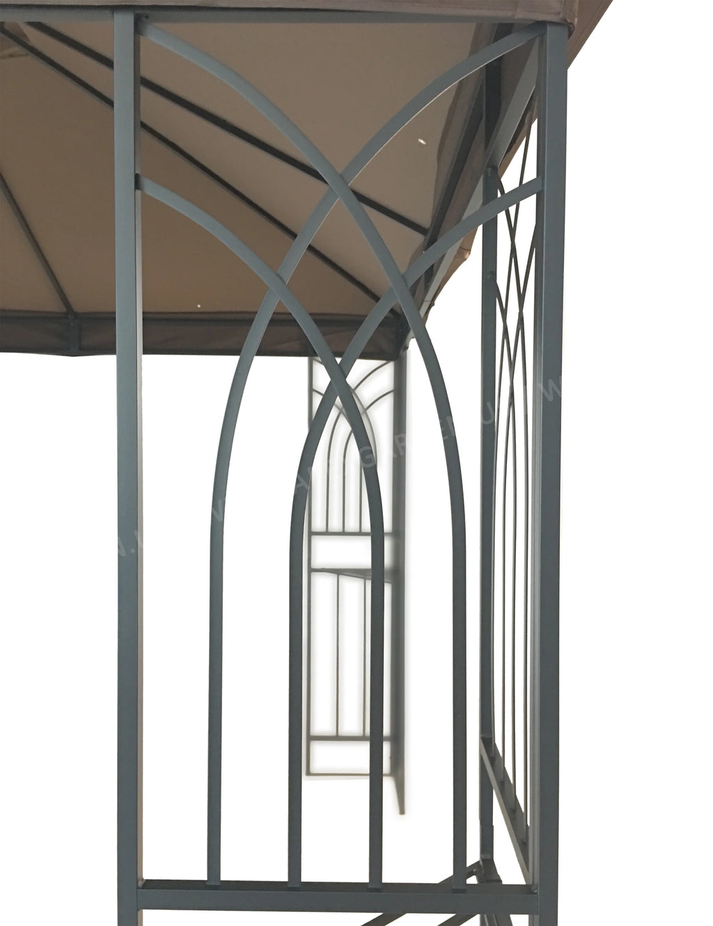 10' x 10' Gazebo with Mosquito Net and Corner Shelves U794