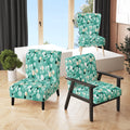 Upholstered Polka Dots Accent Chair K755920