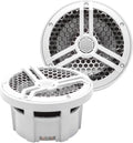 6.5" 2-Way Marine Coaxial Speakers, Pair (White) D748491