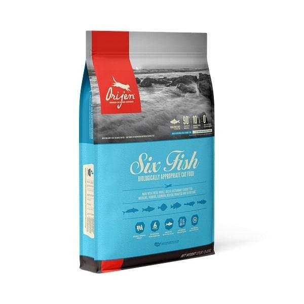 Six Fish Cat Dry Food E406