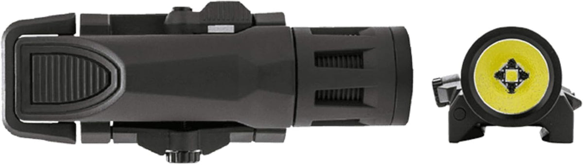 White/IR Tactical Light 400 Lumen LED with 2 CR123 Batteries D6844