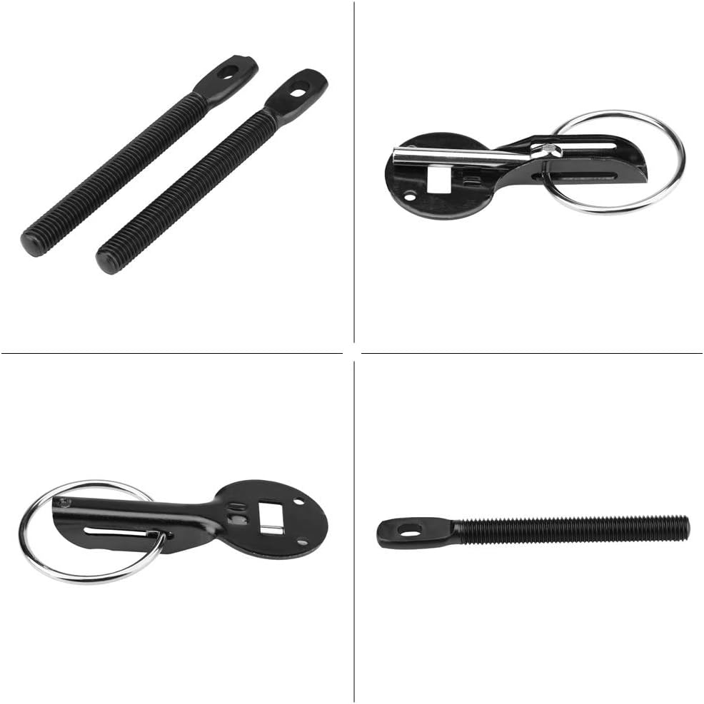 Universal Aluminum Hood Lock Pin Kit Pack of 2 X2805