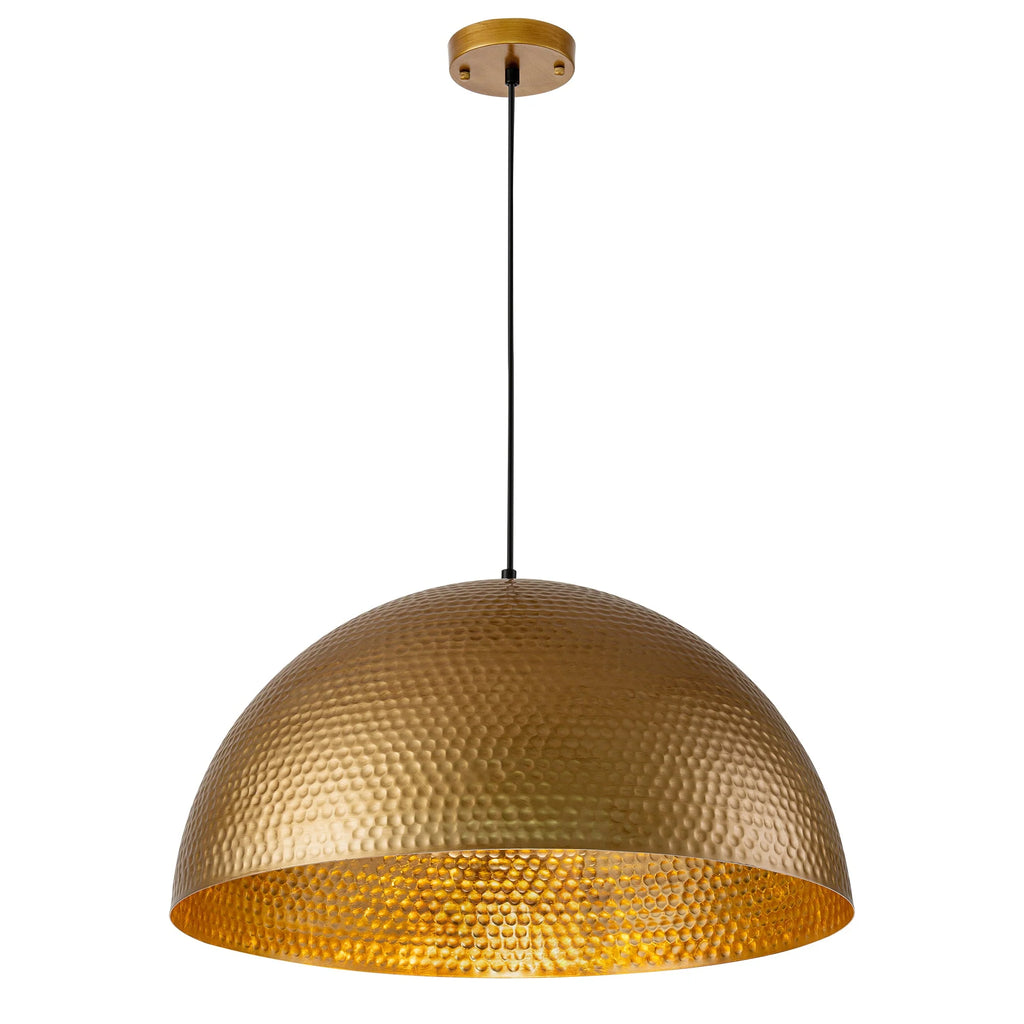Hammered Antique Island Pendant Q68693