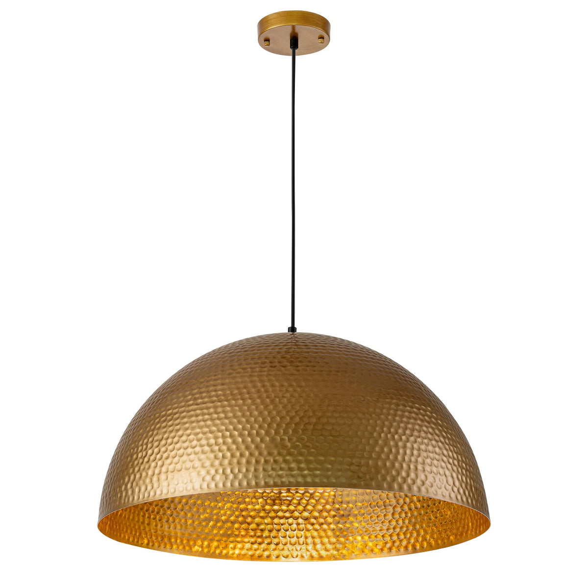Hammered Antique Island Pendant Q68693