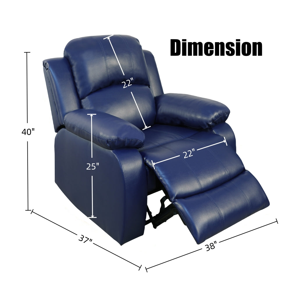 Faux Leather Recliner Chair L70472