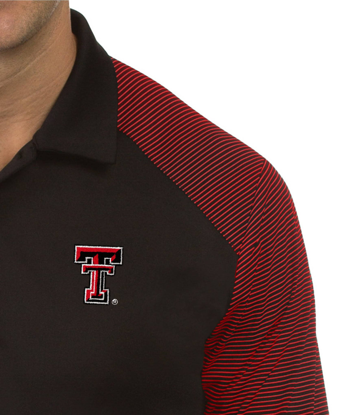 Cardinal/White Polo D272245