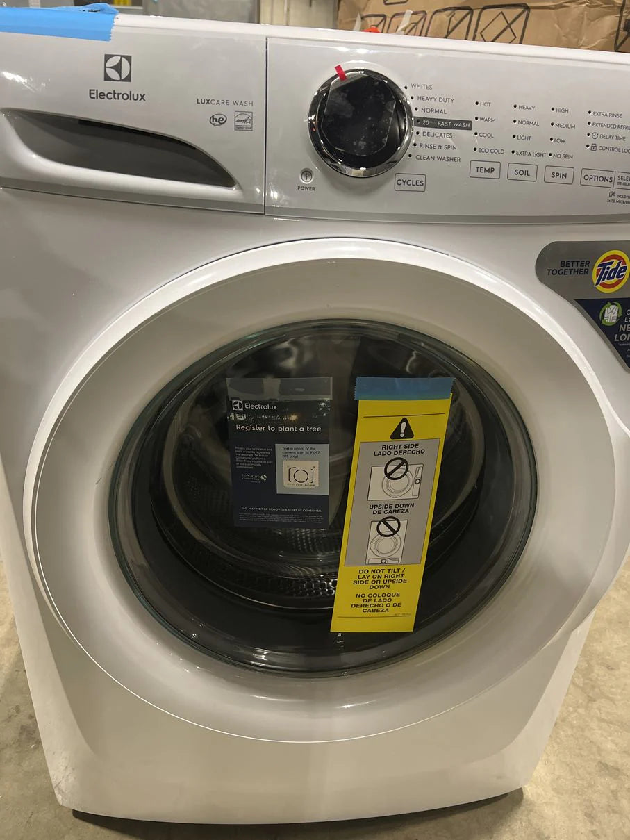 White Front Load Laundry L24895
