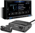 Digital Media Navigation Receiver with Windshield Mount Dashcam S12785
