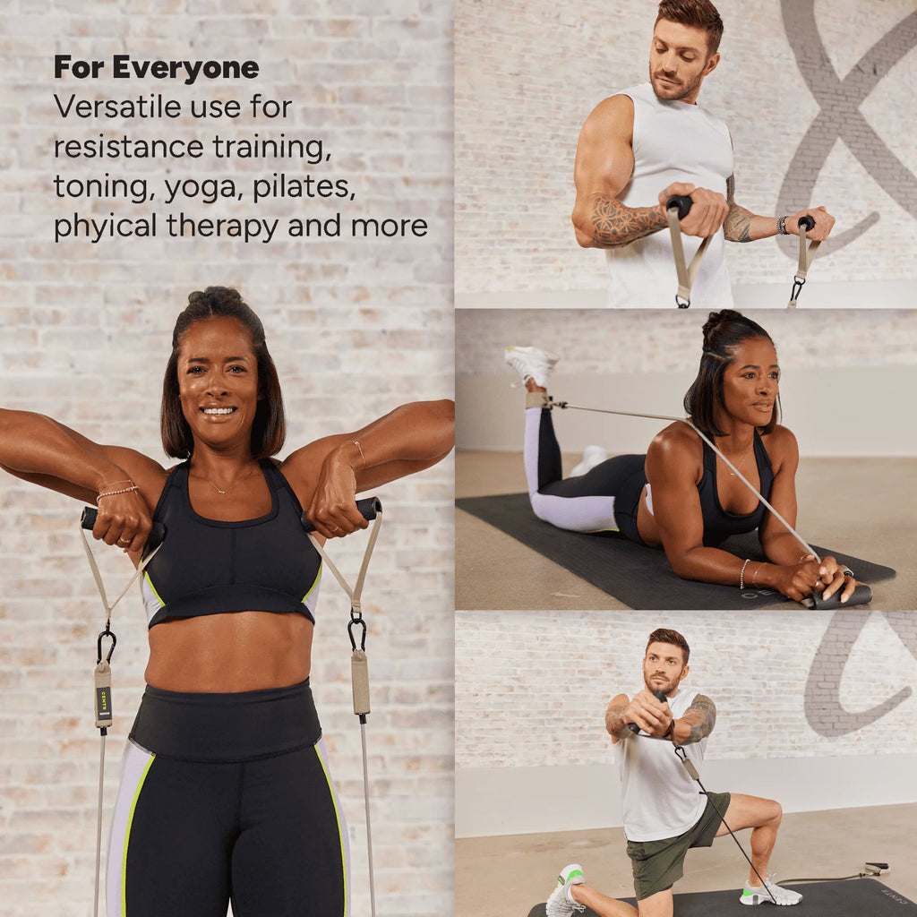 Resistance Bands with Handles, 5 Piece Band Set W81414